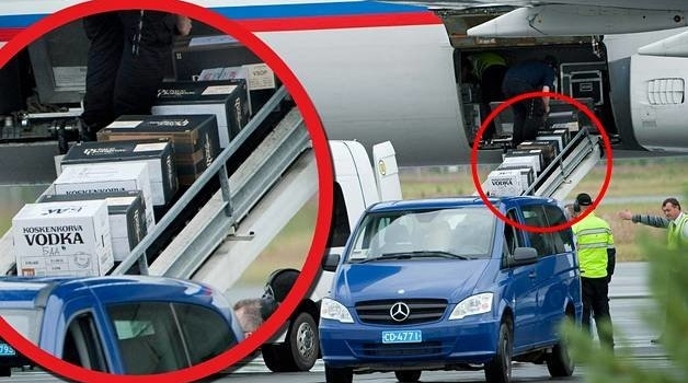 Путин привез в РФ из Финляндии несколько ящиков алкоголя Путин привез в РФ из Финляндии несколько ящиков алкоголя