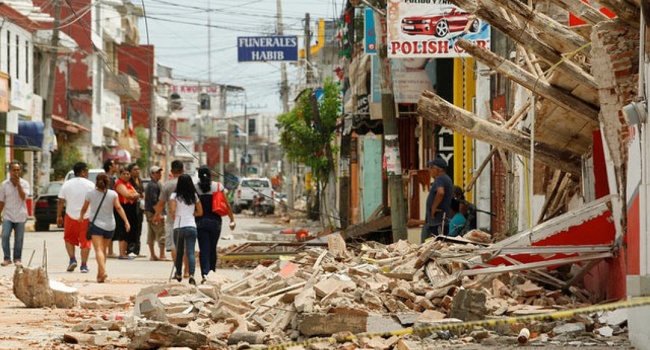 Землетрясение в Мексике: число жертв увеличивается