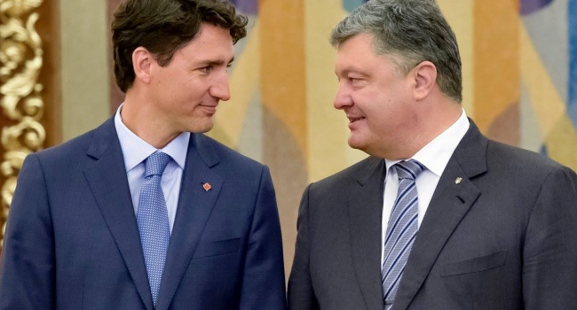 Порошенко совершит визит в Канаду для встречи с Трюдо Порошенко совершит визит в Канаду для встречи с Трюдо