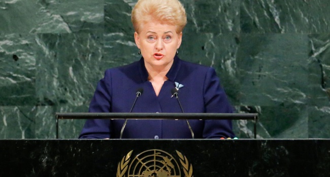 Блогер: Даля Грібаускайте буквально «розмазала» РФ на Генасамблеї ООН