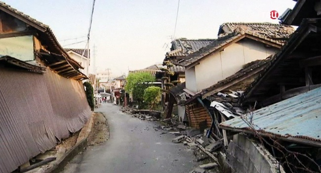В Японии зафиксировано мощное землетрясение 