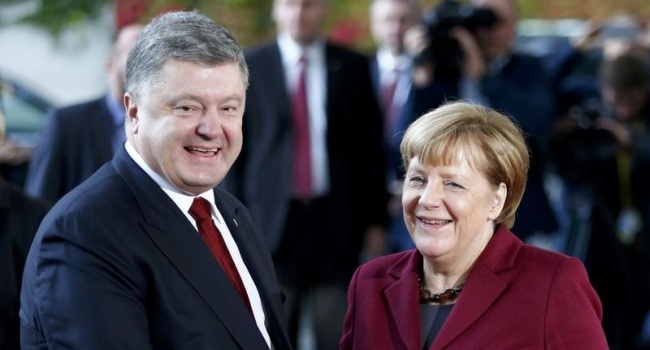 Меркель и Порошенко обсудили миротворческую миссию на Донбассе Меркель и Порошенко обсудили миротворческую миссию на Донбассе