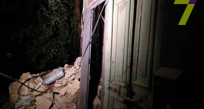 В Одессе обрушился жилой дом