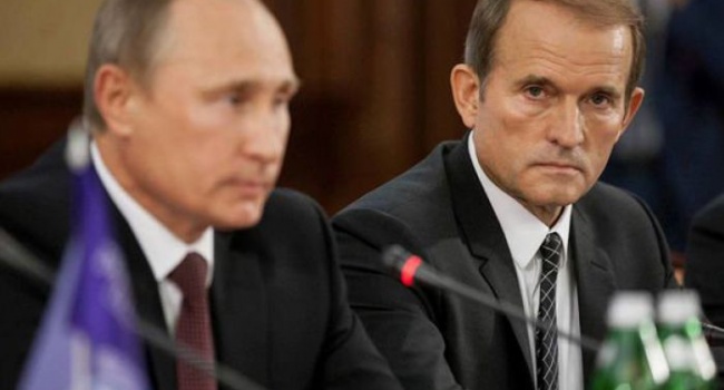 Медведчук: Путин лично обсудит с боевиками ОРДЛО вопрос обмена заложников Медведчук: Путин лично обсудит с боевиками ОРДЛО вопрос обмена заложников