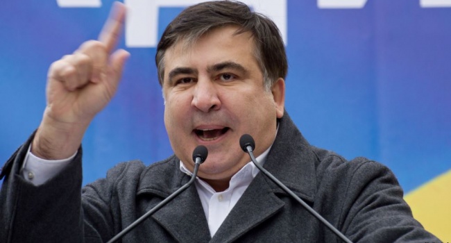 Блогер: «Саакашвили все-таки удалил свой пост, когда получил нагоняй от украинцев» Блогер: «Саакашвили все-таки удалил свой пост, когда получил нагоняй от украинцев»