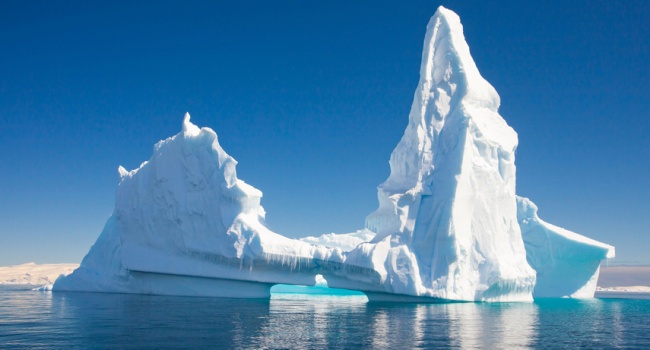В сети показали огромный айсберг, отколовшийся от ледника Ларсена
