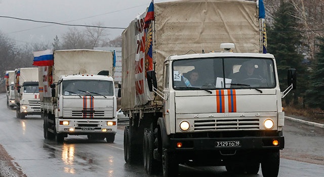 «Новогодний» гумконвой отправился из России на Донбасс «Новогодний» гумконвой отправился из России на Донбасс
