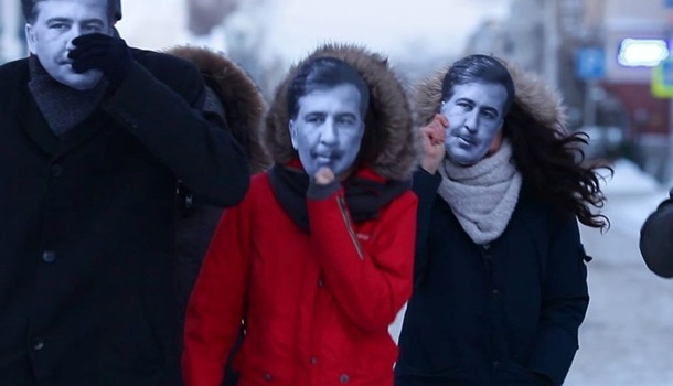 По российскому городу бегало несколько «Саакашвили» По российскому городу бегало несколько «Саакашвили»