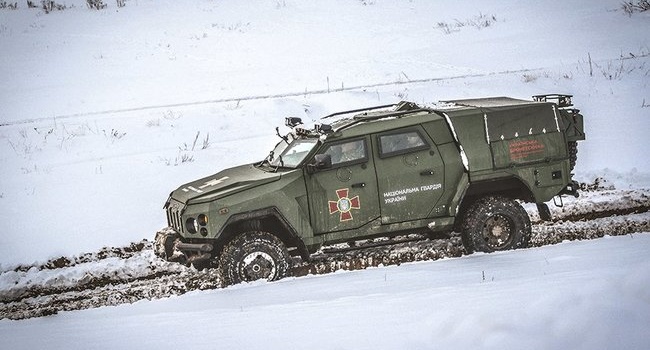 В Нацгвардии испытали новый спецброневик В Нацгвардии испытали новый спецброневик
