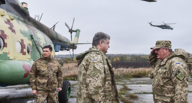Журналист: пока у нас президент является Верховным главнокомандующим, до тех пор он ответственный за армию, а значит, и за военные операции Журналист: пока у нас президент является Верховным главнокомандующим, до тех пор он ответственный за армию, а значит, и за военные операции