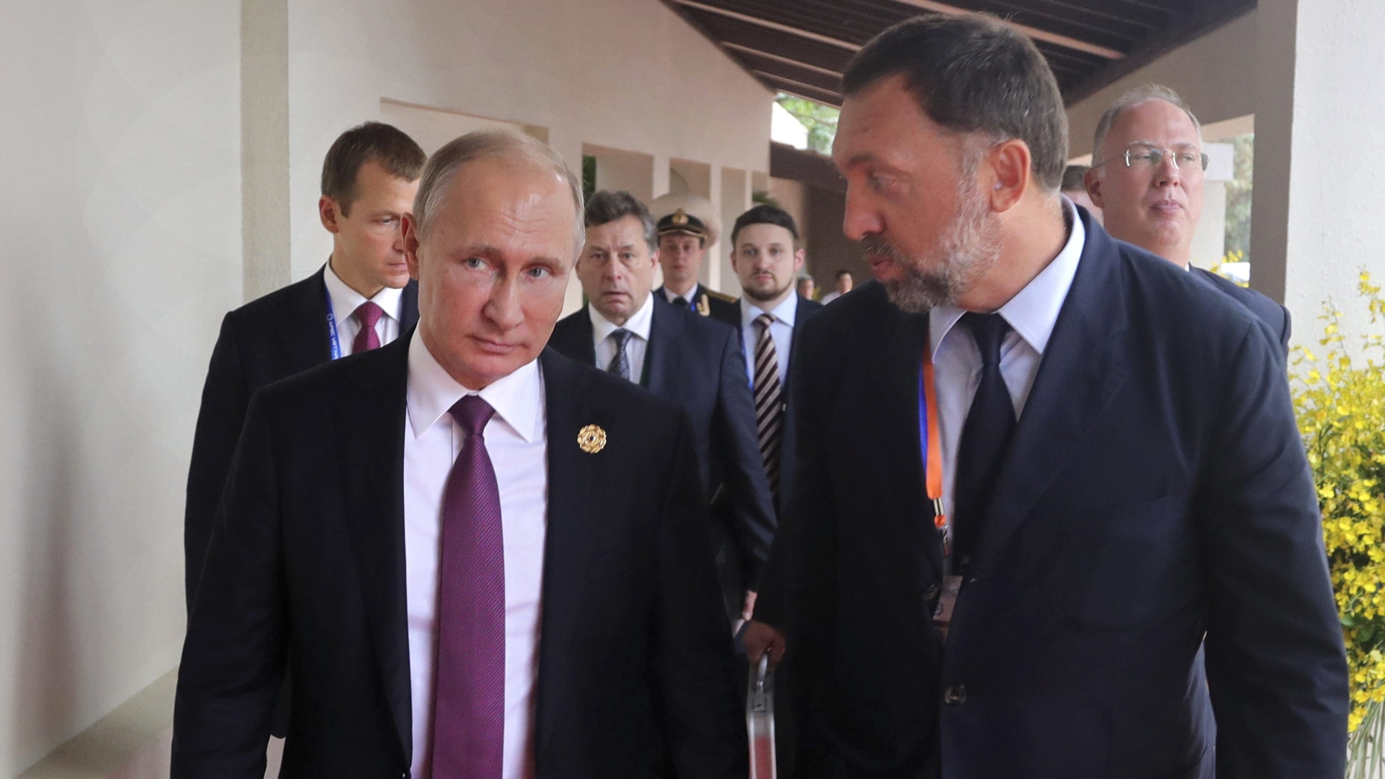 Дерипаска И Путин Фото