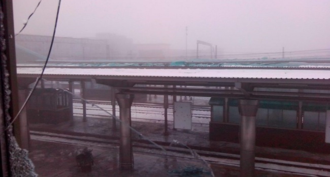 До чего довел «русский мир»: Казанский опубликовал фото разрушенного ж/д вокзала в Донецке 