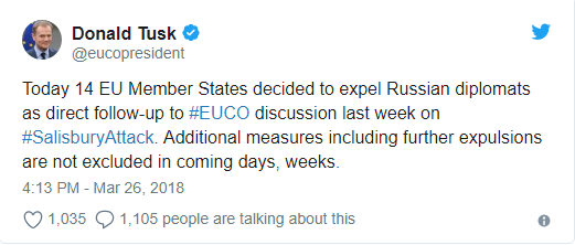 Удар ЕС по России: Туск рассказал, сколько стран Европы выгонят российских послов