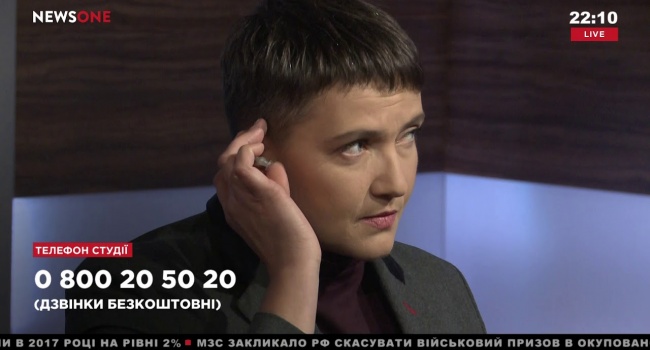 В прямом эфире Савченко и Гончаренко затеяли филологический спор