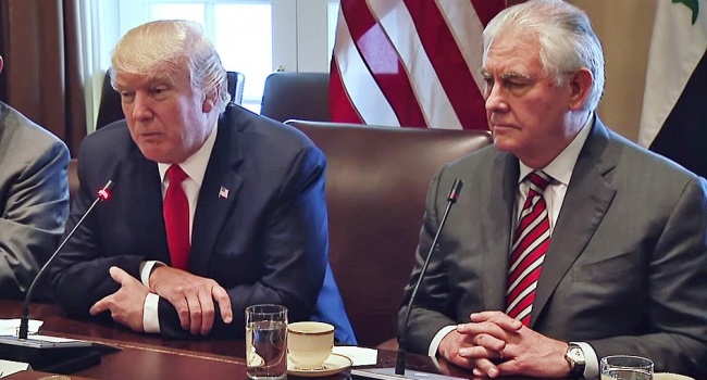 Политолог рассказал, что стало последней каплей терпения Трампа в истории с Тиллерсоном Политолог рассказал, что стало последней каплей терпения Трампа в истории с Тиллерсоном