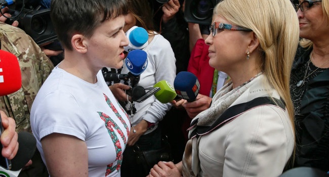 Тимошенко о Савченко: «Ей нужна была психологическая реабилитация после возвращения из РФ»