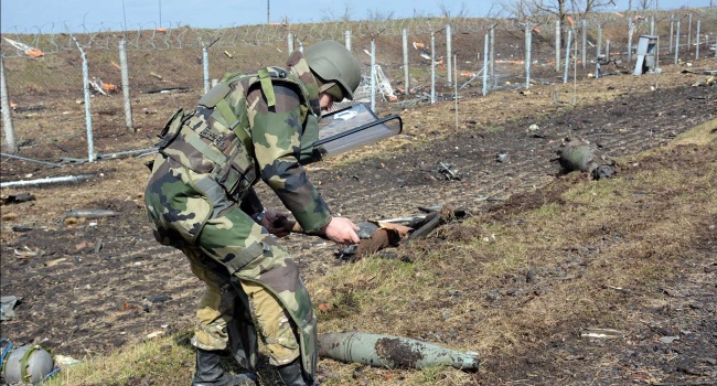 Взрыв боеприпаса в зоне АТО унес жизнь украинского военного