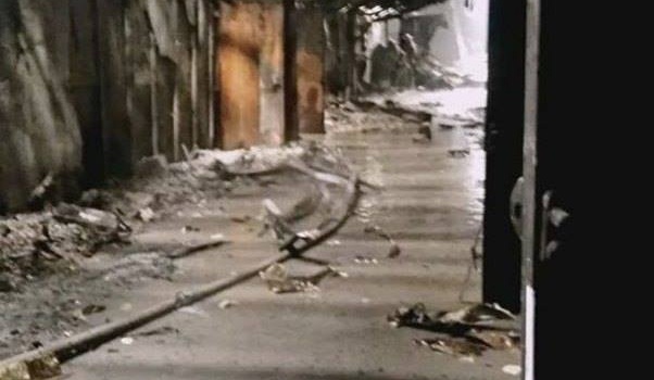 Первые страшные кадры после пожара в ТЦ Кемерово