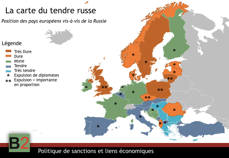 Бельгийское издание опубликовало список стран «друзей» и «врагов» России в ЕС
