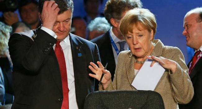 Стали известны детали переговоров Порошенко и Меркель