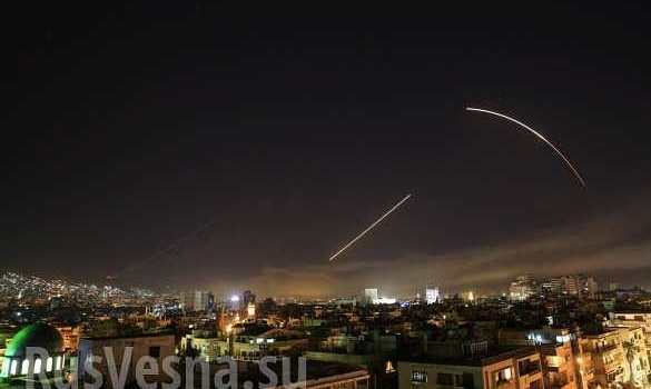В сети появились первые кадры авиаудара по Сирии