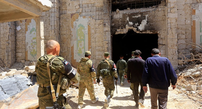 Военные Путина нашли в Дамаске склад с веществами для производства химоружия