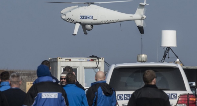 В ОБСЕ заявили об обстреле их беспилотника представителями ВСУ 