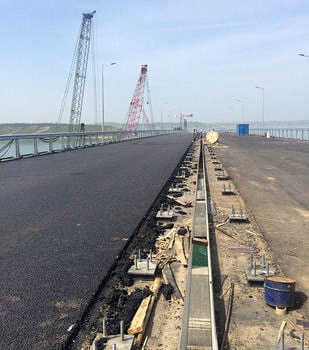 «Строительство завершено»: в сети показали почти готовый Крымский мост