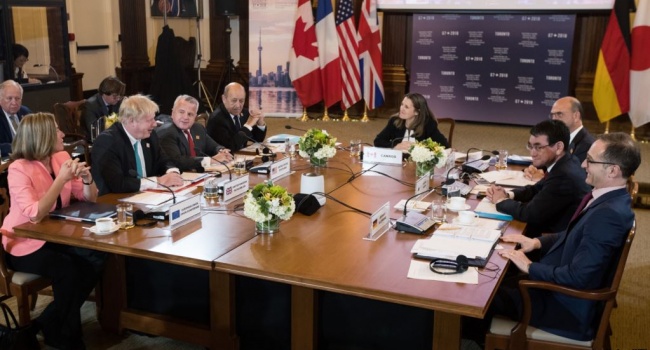 Результат встречи глав внешнеполитических ведомств стран G7 – Россию продолжат наказывать