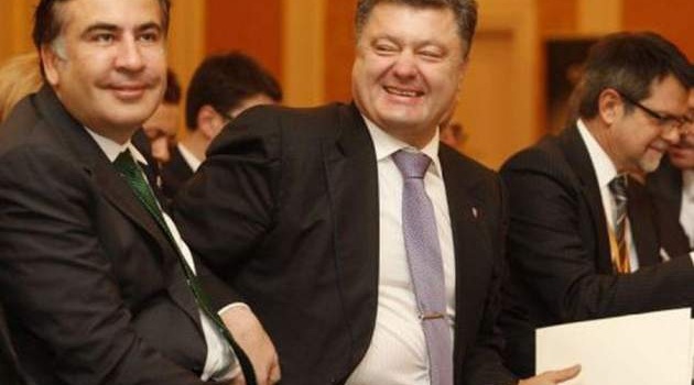 Саакашвили: Порошенко получил из Вашингтона «черную метку»