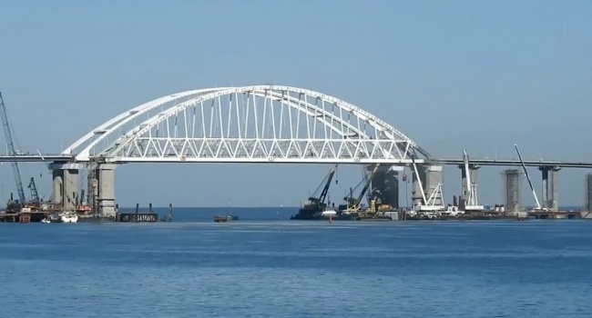 Строительство Керченского моста: оккупанты отчитались об окончании важного этапа работ Строительство Керченского моста: оккупанты отчитались об окончании важного этапа работ