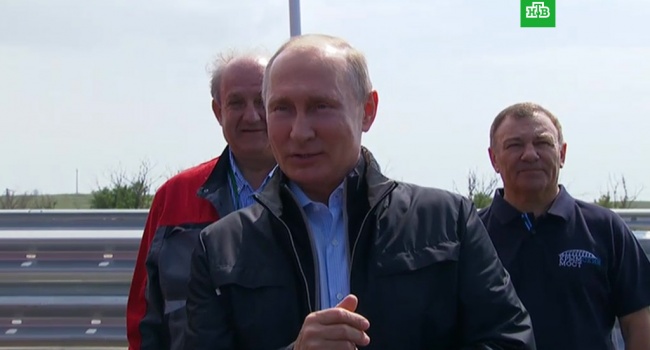 «Поехали!»: Путин открыл Крымский мост