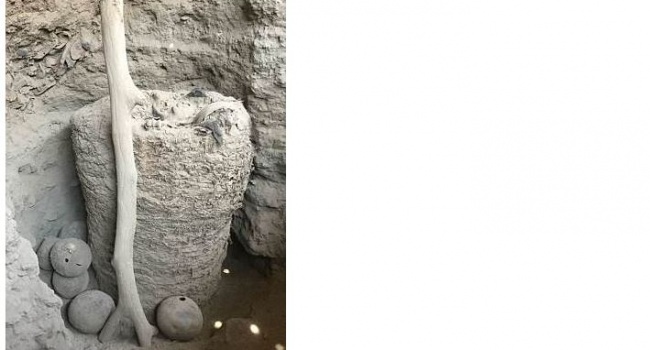 В Перу найден древний кокон с мумией
