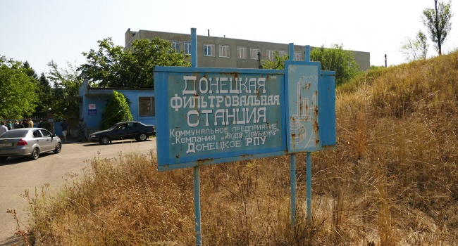 МинВОТ: из-за постоянных обстрелов Донецкая фильтровальная станция может прекратить работу