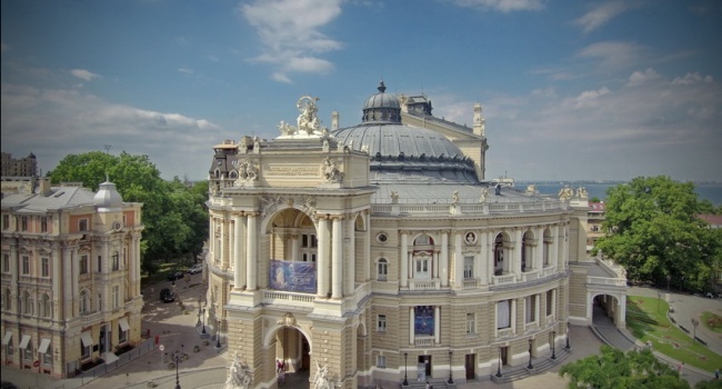 В сети показали красивые фото центра Одессы с высоты