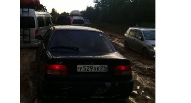 «Дорогу смыло»: в сети показали последствия дождя на севере России