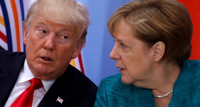 Корреспондент: Трамп продолжает зажигать огни, и теперь он набросился на Меркель