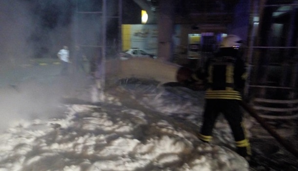 Под Киевом произошел взрыв на АЗС Под Киевом произошел взрыв на АЗС