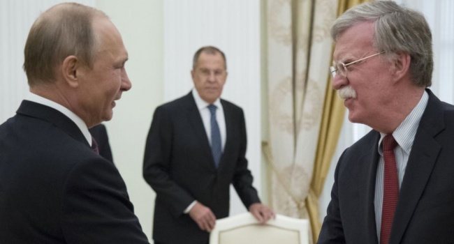 Эксперт: Болтон предложил Путину решение украинской проблемы на основании «Минска» – то есть капитуляцию Украины