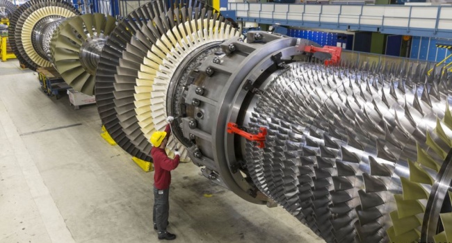 В аннексированном Россией Крыму прошли испытания турбины Siemens