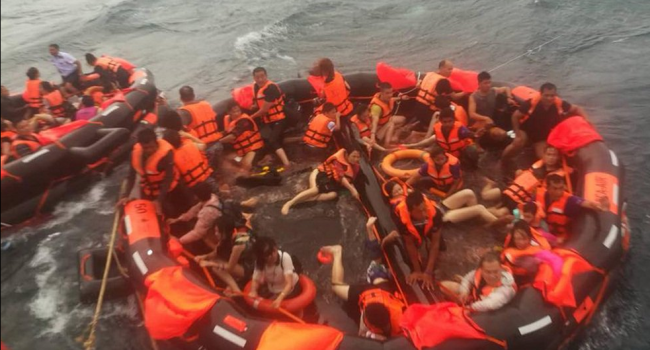 ЧП в Таиланде: затонули два пассажирских судна с 138 людьми, - 53 человека пропали без вести