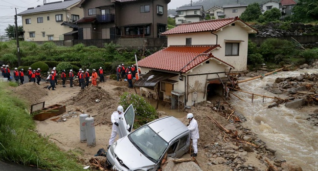 Ливни и оползни в Японии: число погибших превысило сто человек