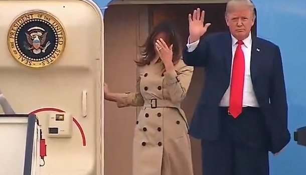 В Бельгии Трампа встретили без особых почестей В Бельгии Трампа встретили без особых почестей