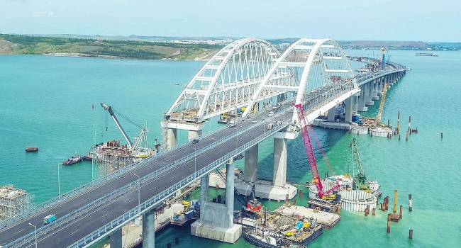 В сети появилось новое видео, которое доказывает, что Крымский мост скоро рухнет