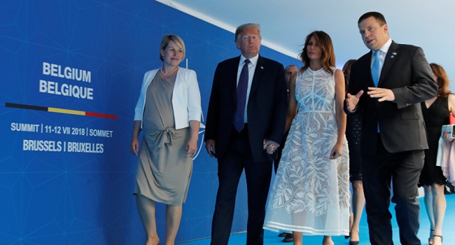 Мелания Трамп шокирует европейцев роскошными образами