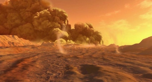 На Землю обрушится пылевая буря с Марса, - ученые