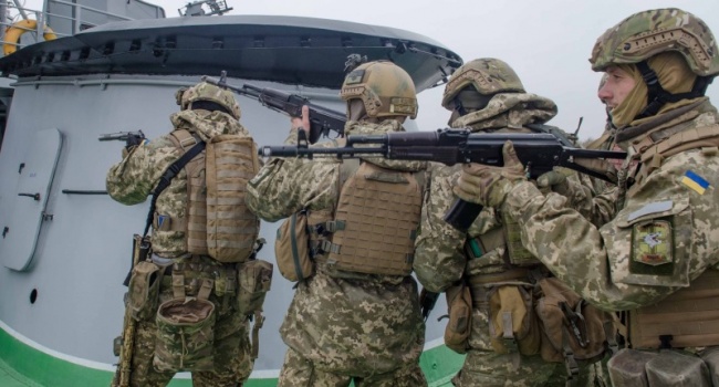 Бойцы ООС повышают готовность к обороне побережья Азовского моря