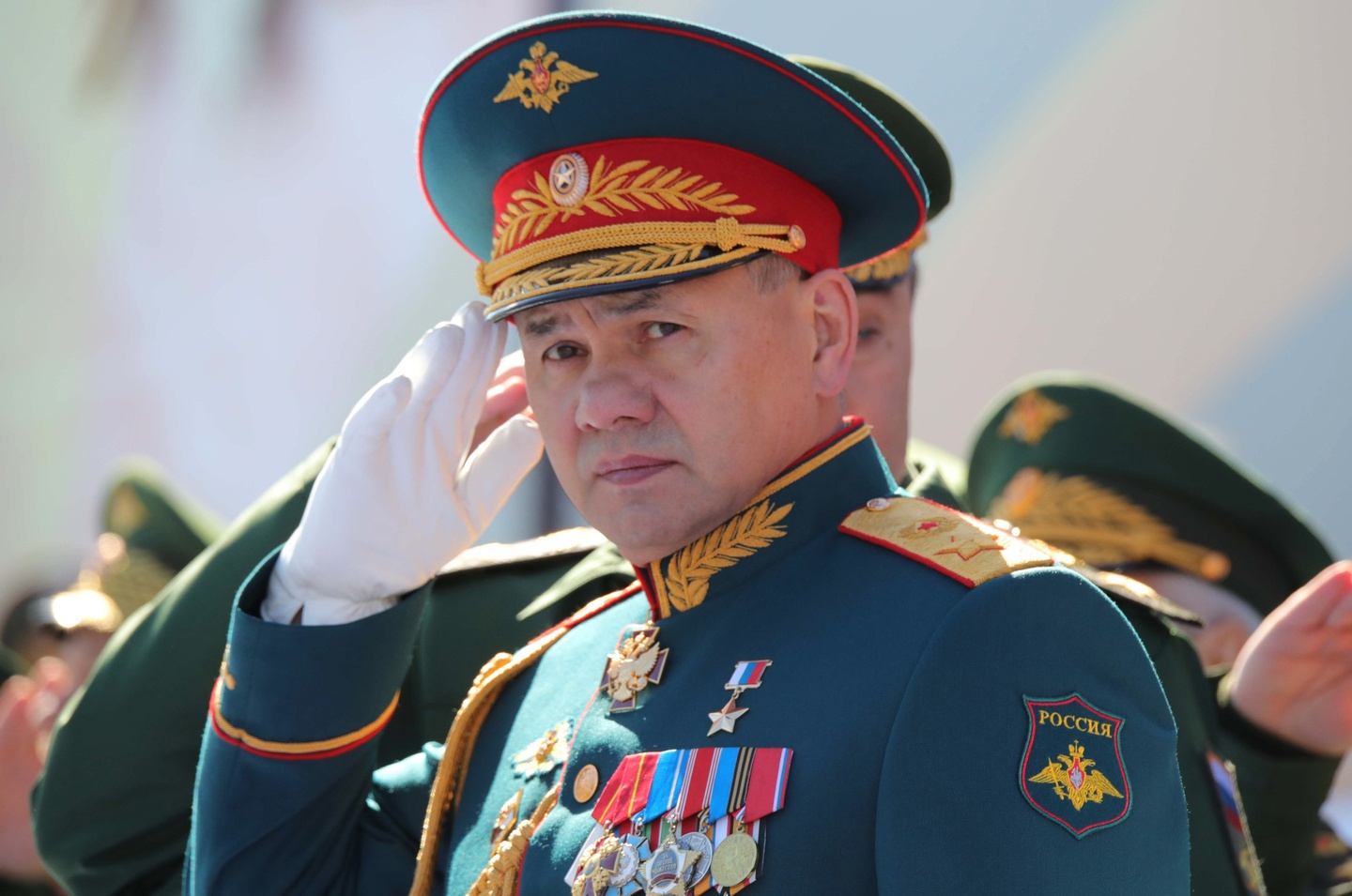 Фото шойгу в военной форме министра обороны