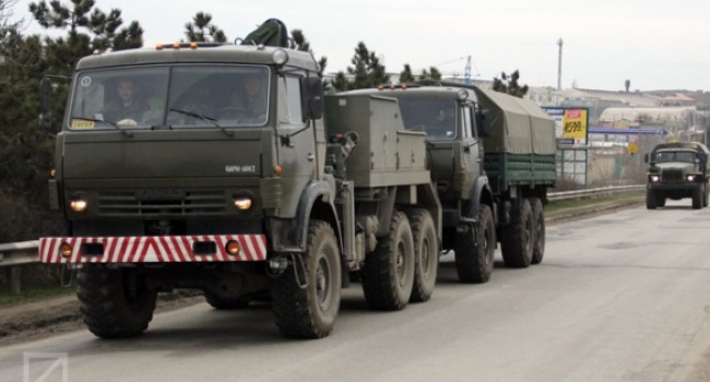 В ОБСЕ показали несанкционированное движение колонн грузовиков из России на Донбасс
