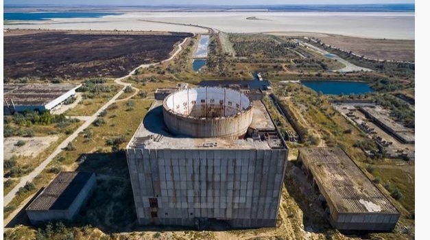 Блогер показал, как сейчас выглядит Крымская АЭС Блогер показал, как сейчас выглядит Крымская АЭС